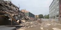 На Васильевском острове обрушилось здание бывшего завода имени Козицкого 